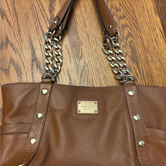 Michael Kors Tan Leather Bag - Picture 1 of 16